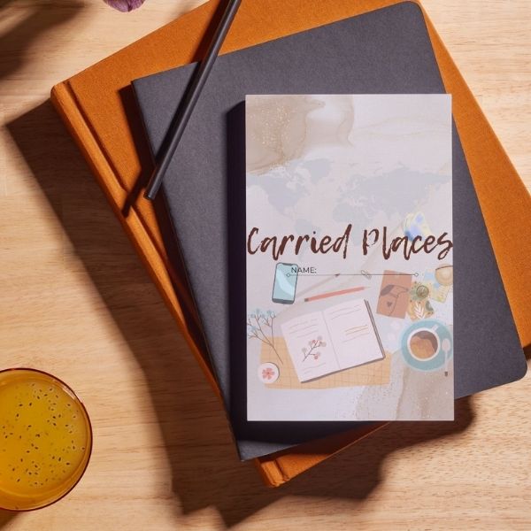 CARRIED PLACES. Tita M Wanders Travel Memory Kit.