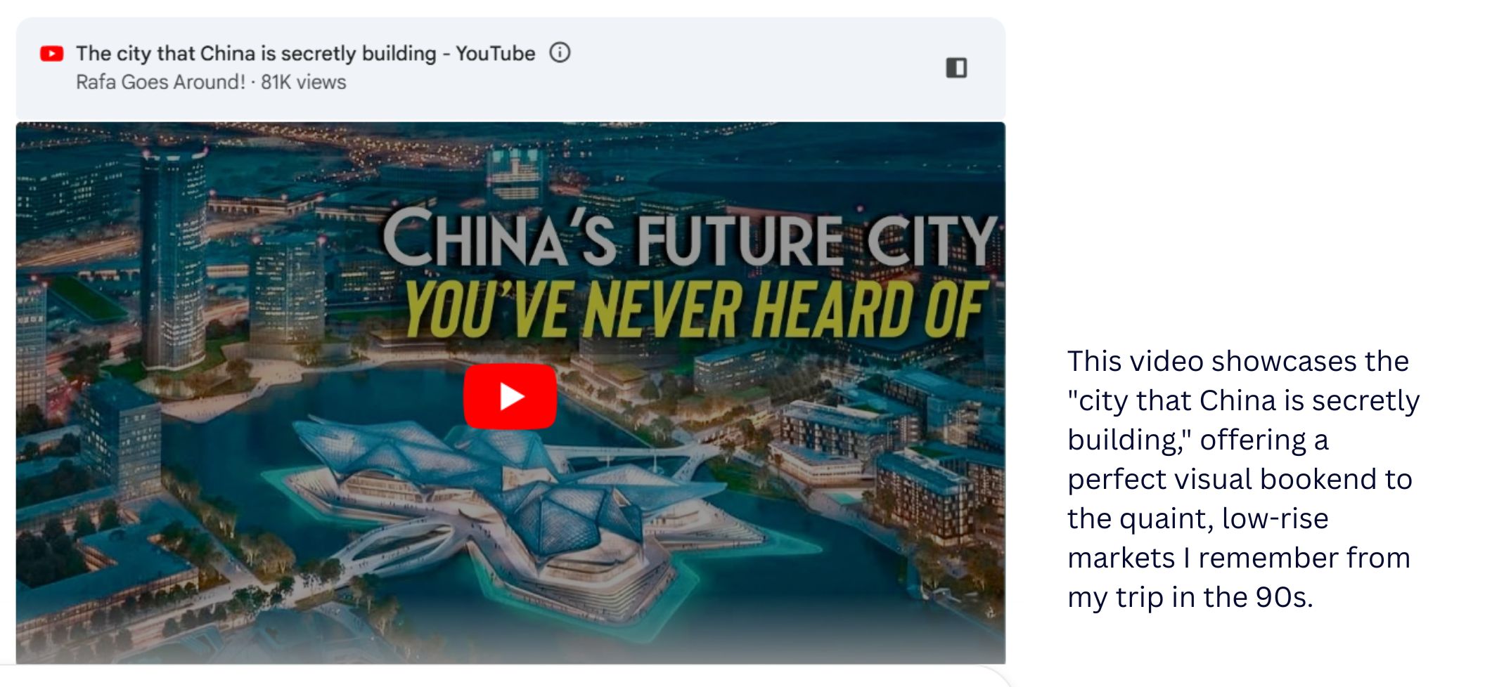 The City that China is Secretatly Building.
