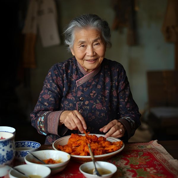 Stories can be told through the hands of the grandmother who still uses her family's centuries-old recipe.
