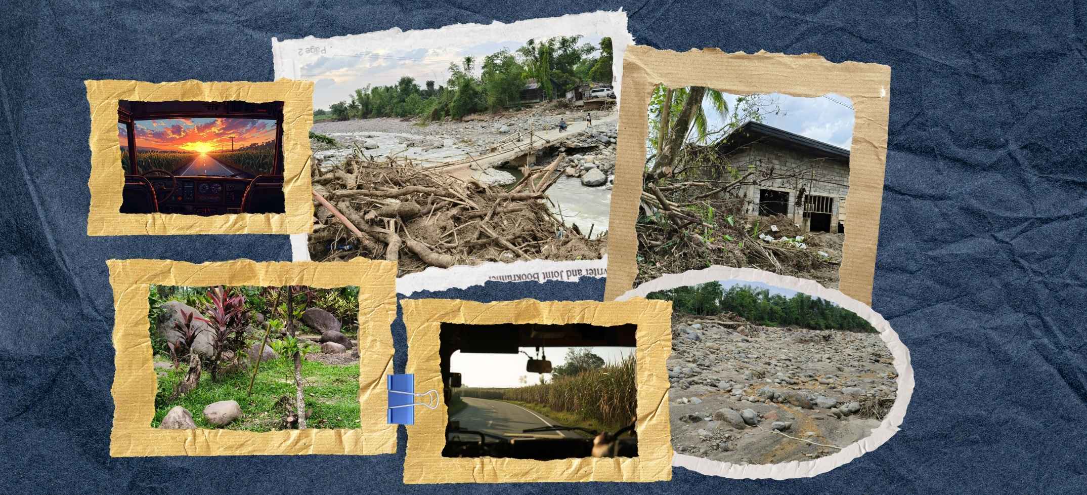 Images of Destruction caused by Typhoon Tino and Mt. Kanlaon.