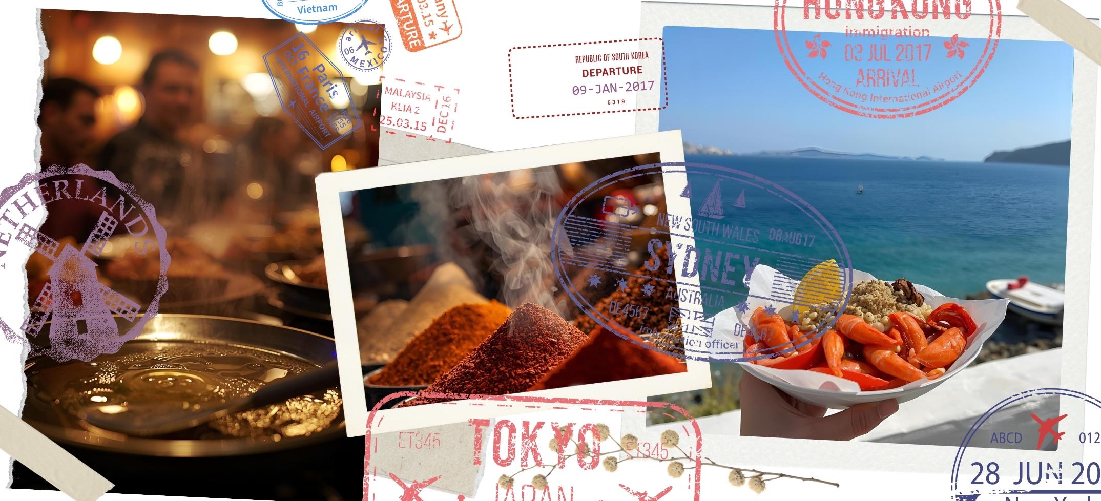 The aroma of spices in a Moroccan market, the sound of sizzling oil in a Spanish tapas bar, or the taste of fresh seafood by the sea in Greece all contribute to the narrative.