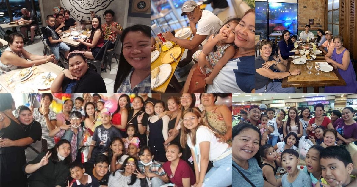 The Malaca clan is too big a family to contain in just one pic.